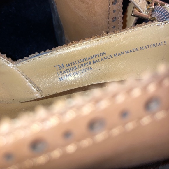 Franco Sarto Vintage Style T-Strap Leather Heels - Picture 3 of 3